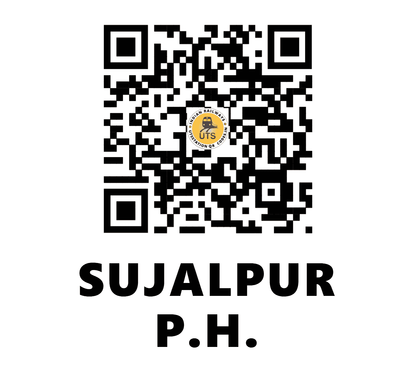 UTS QR Code for SUJALPUR P.H. - SJPA - SE (WEST BENGAL)